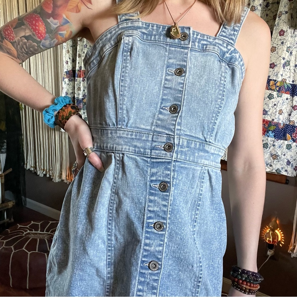 y2k Denim Jumper